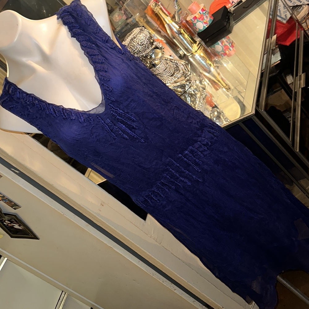 Max studio silk dress - Picture 1 of 5